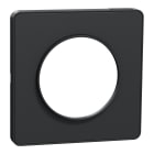 Schneider Electric - Odace 2011 Touch - plaque 1 poste anthracite