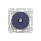 Schneider Electric - Odace 2011 - prise TV simple - cobalt - fixation par vis