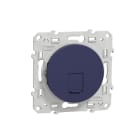 Schneider Electric - Odace - prise RJ45 cat.6 UTP - grade 1 à 2 (tél. + informatique)- à vis - cobalt