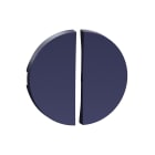Schneider Electric - Odace - enjoliveur double - va-et-vient et poussoir - cobalt