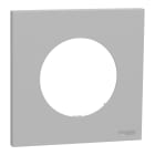 Schneider Electric - Odace - plaque de finition 1 poste - couleur Gris galet