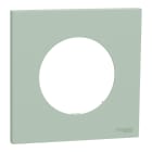 Schneider Electric - Odace - plaque de finition 1 poste - couleur Vert jade