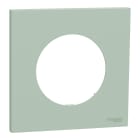 Schneider Electric - Odace - plaque de finition 1 poste - couleur Vert jade