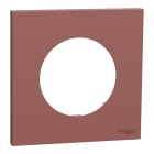 Schneider Electric - Odace - plaque de finition 1 poste - couleur Rose grenat