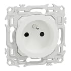 Schneider Electric - Odace - lot de 108 prises 2P+T rénovation à puits - 4 bornes/pôle - blanc craie