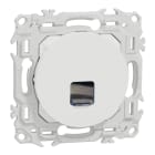 Schneider Electric - Odace - prise RJ45 - Cat6 UTP grade 1 à 2 - blanc craie