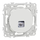 Schneider Electric - Odace - prise RJ45 - Cat6A STP grade 3TV - blanc craie