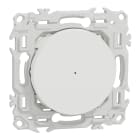 Schneider Electric - Wiser Odace - bouton poussoir connecté 3 fils 10A zigbee - blanc craie
