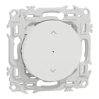 Schneider Electric - Wiser Odace - interrupteur volet-roulant connecté 4A zigbee - blanc craie