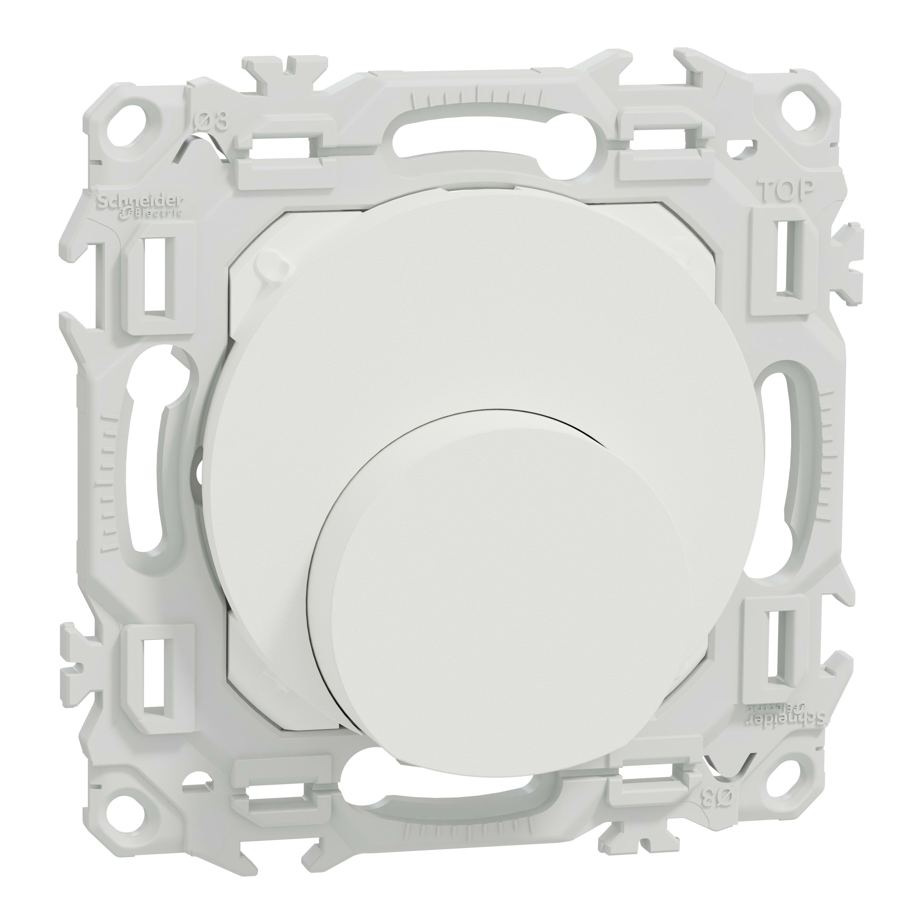 Schneider Electric - Reconditionné - Odace - sortie de câble - serre câble 6 à 12 mm² - blanc craie