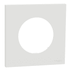 Schneider Electric - Odace - plaque de finition 1 poste - couleur Blanc craie