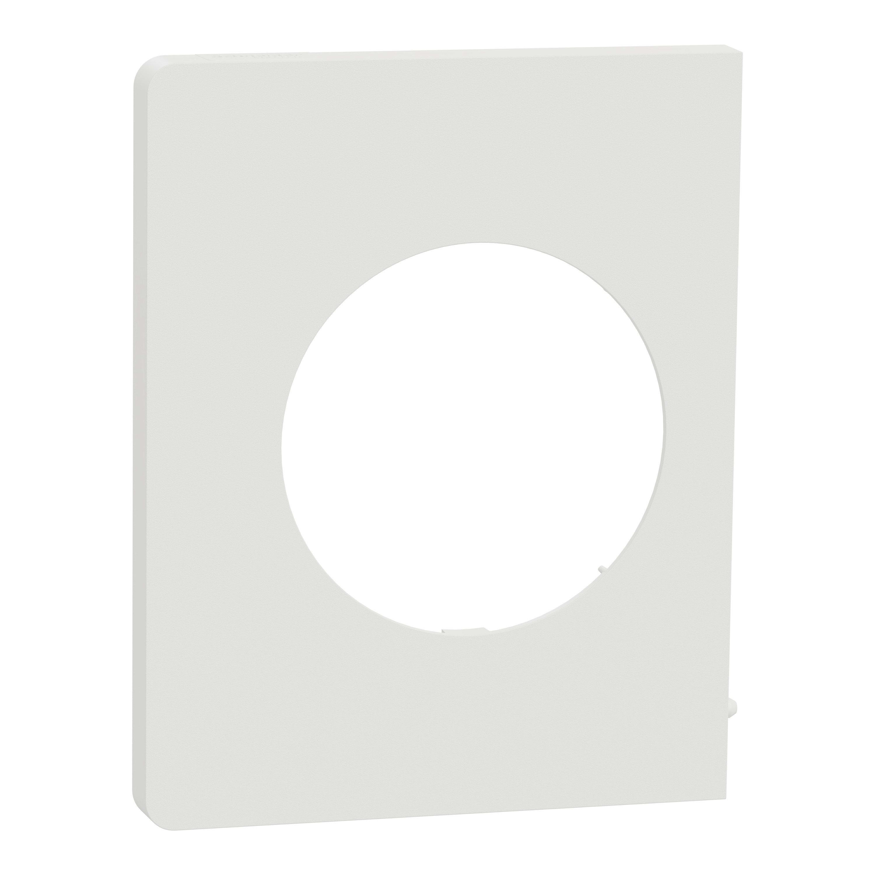 Schneider Electric - Reconditionné - Odace Architecte - plaque de finition latérale - blanc craie