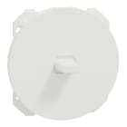 Schneider Electric - Odace - enjoliveur seul - pour va-et-vient ou poussoir à levier - blanc craie