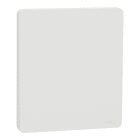 Schneider Electric - Odace Architecte Intégral - enjo et plaque - pour VV ou BP simple - Blanc craie