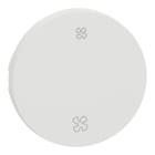 Schneider Electric - Odace - enjoliveur seul - pour va-et-vient ou poussoir - VMC - blanc craie