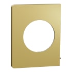 Schneider Electric - Odace Architecte - plaque de finition latérale - effet Laiton