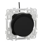 Schneider Electric - Odace - interrupteur à carte - LED localisation incluse - 10AX - noir onyx