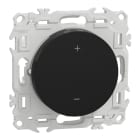 Schneider Electric - Wiser Odace - thermostat connecté filaire 2A zigbee - noir onyx