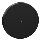 Schneider Electric - Odace - enjoliveur seul à voyant - pour va-et-vient ou poussoir - noir onyx