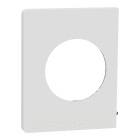 Schneider Electric - Odace Architecte - plaque de finition latérale - effet Céramique Blanc