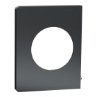 Schneider Electric - Odace Architecte - plaque de finition latérale - effet Perle Noire