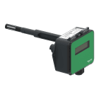 Schneider Electric - Capteur de gaine communicant avec LCD qualité d'air CO2 + COV + Hr + T