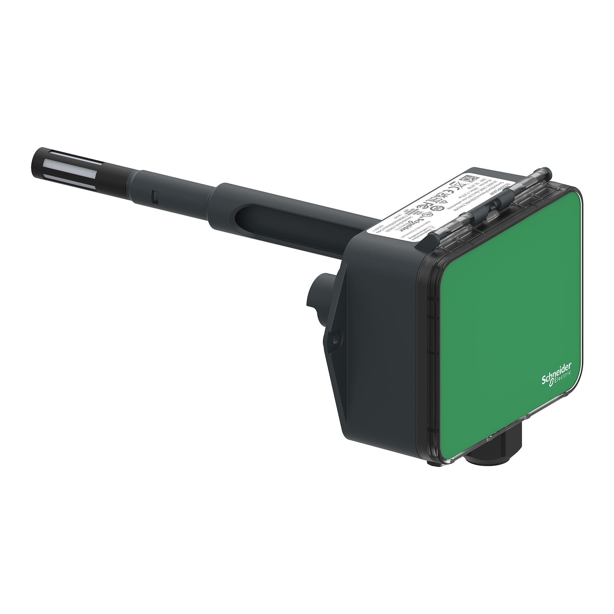 Schneider Electric - Capteur de gaine communicant qualtité d'air CO2 + COV + T