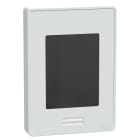 Schneider Electric - Thermostat intelligent 230V blanc/blanc - Temp + Hr + PIR BACnet/Modbus