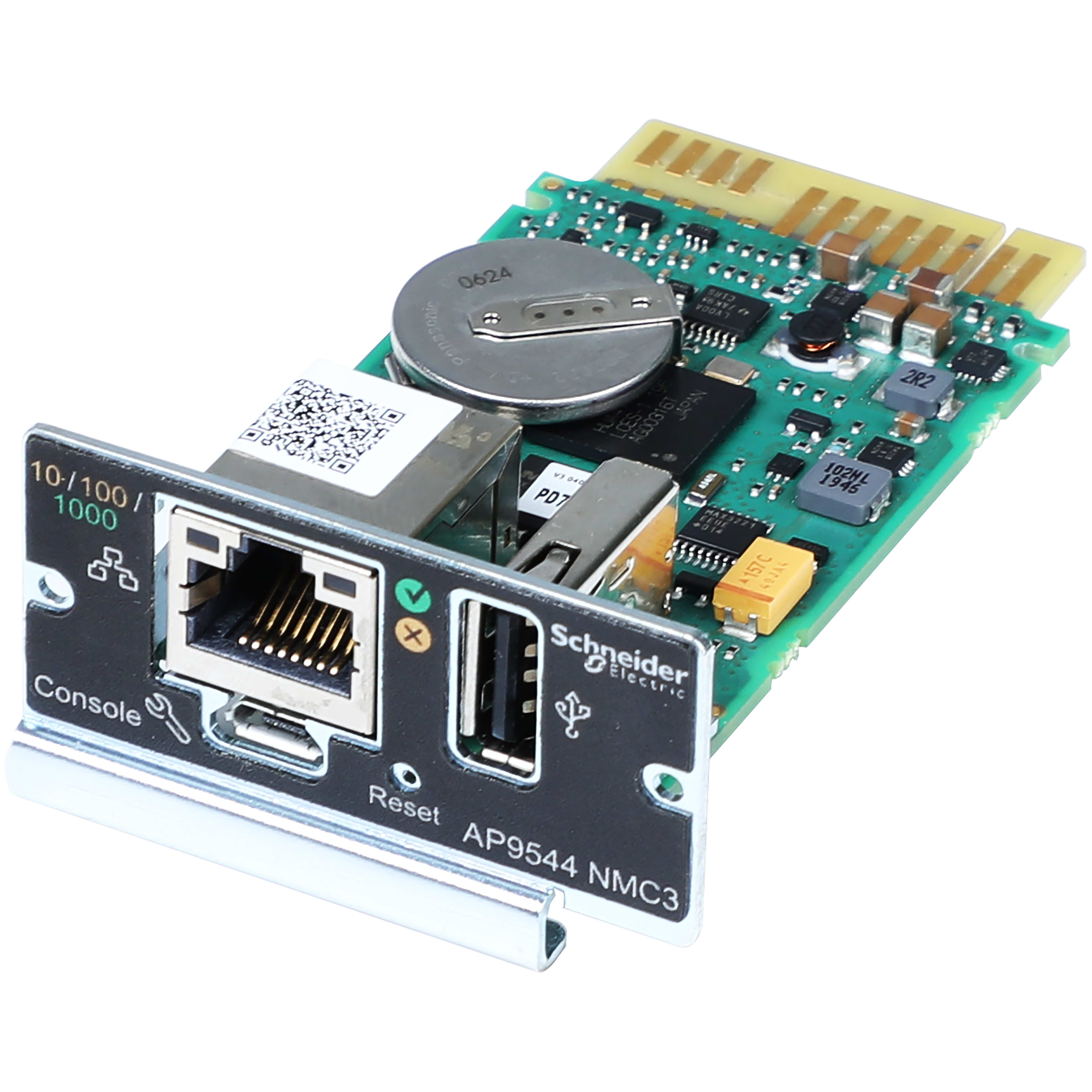 Schneider Electric - APC Carte de gestion de l'onduleur - Carte de communication SNMP/WEB - Easy UPS