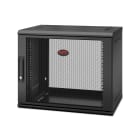 Schneider Electric - NetShelter WX - Rack mural 19P monobloc - 9U - 230V - 485x600x400mm - Noir