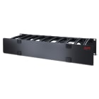 Schneider Electric - NetShelter - Passe-câbles horizontal - 2U - Profondeur 15 cm - 1 côté avec capot