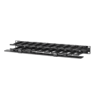 Schneider Electric - NetShelter Gestion des câbles - Rack 19P - 1Ux4p profondeur - Cache d'un côté