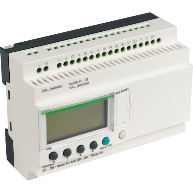 Zelio Logic - relais intelligent modul.- 26 E-S - 100..240Vca - horl ...