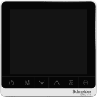 Schneider Electric - BMS - thermostat ventilo-convecteur 2 tubes - proportionnel - 24V - noir/blanc