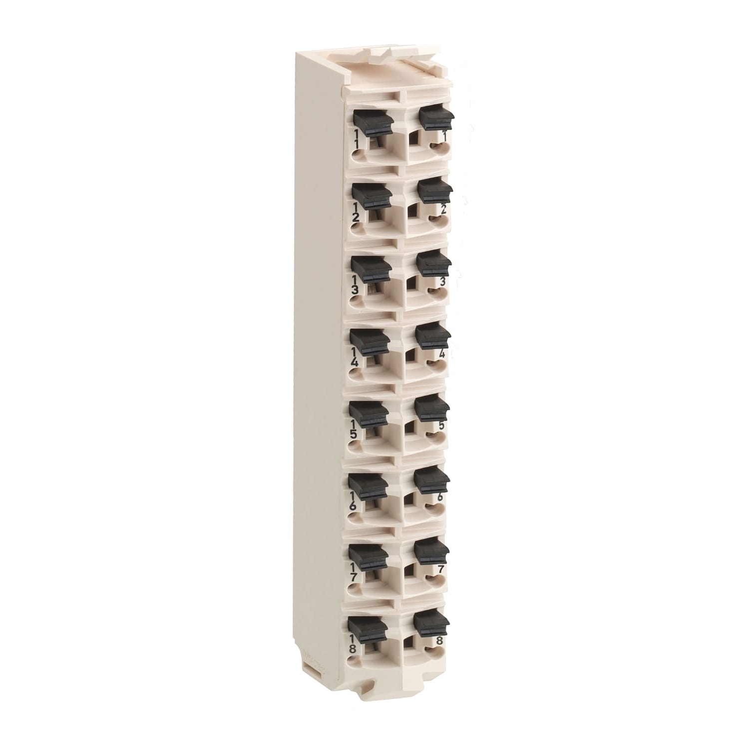 Schneider Electric - Modicon TM - Bornier 16 pts 24Vcc Blanc