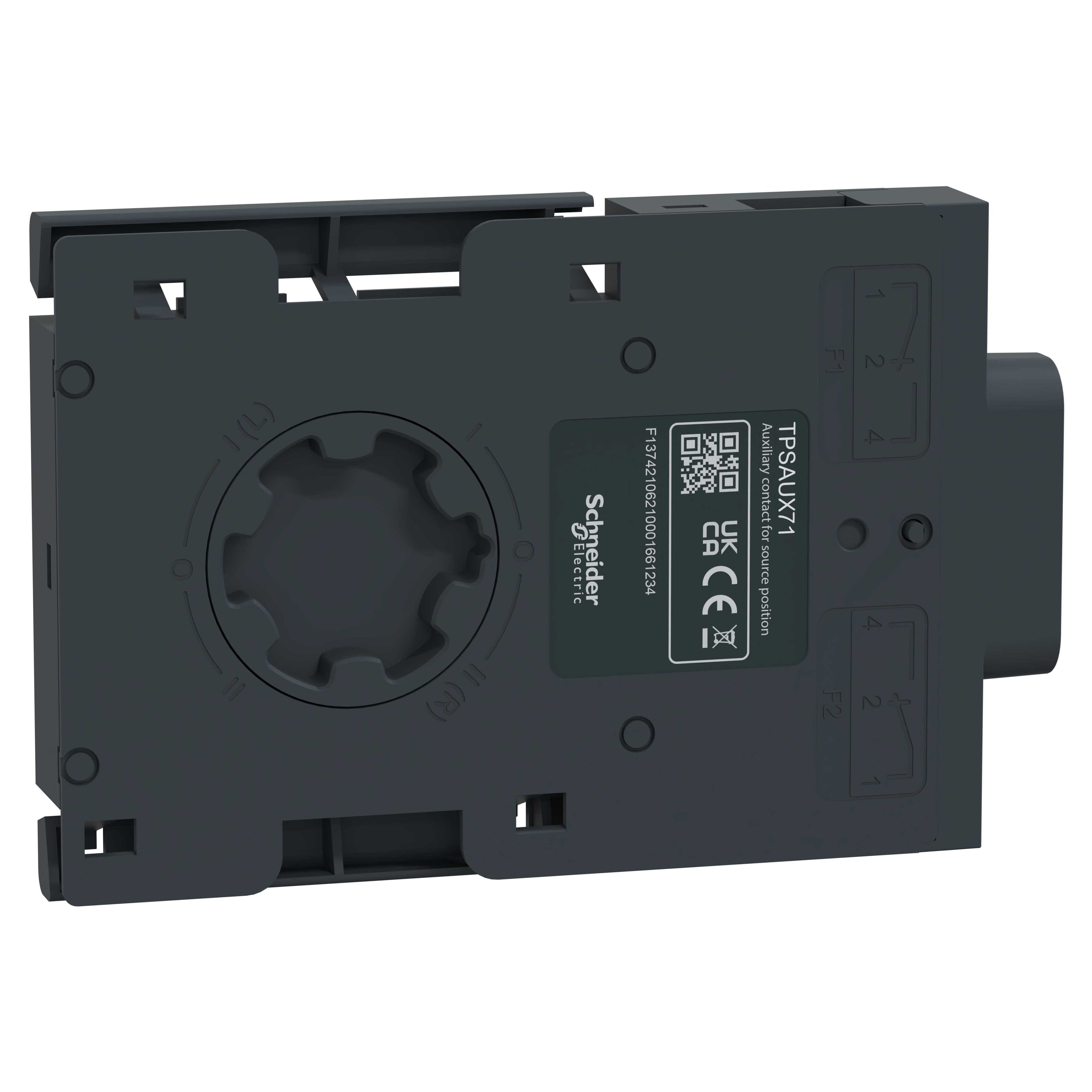 Schneider Electric - TransferPacT TA1600 - contact auxiliaire - indicateur pos - source I - source II