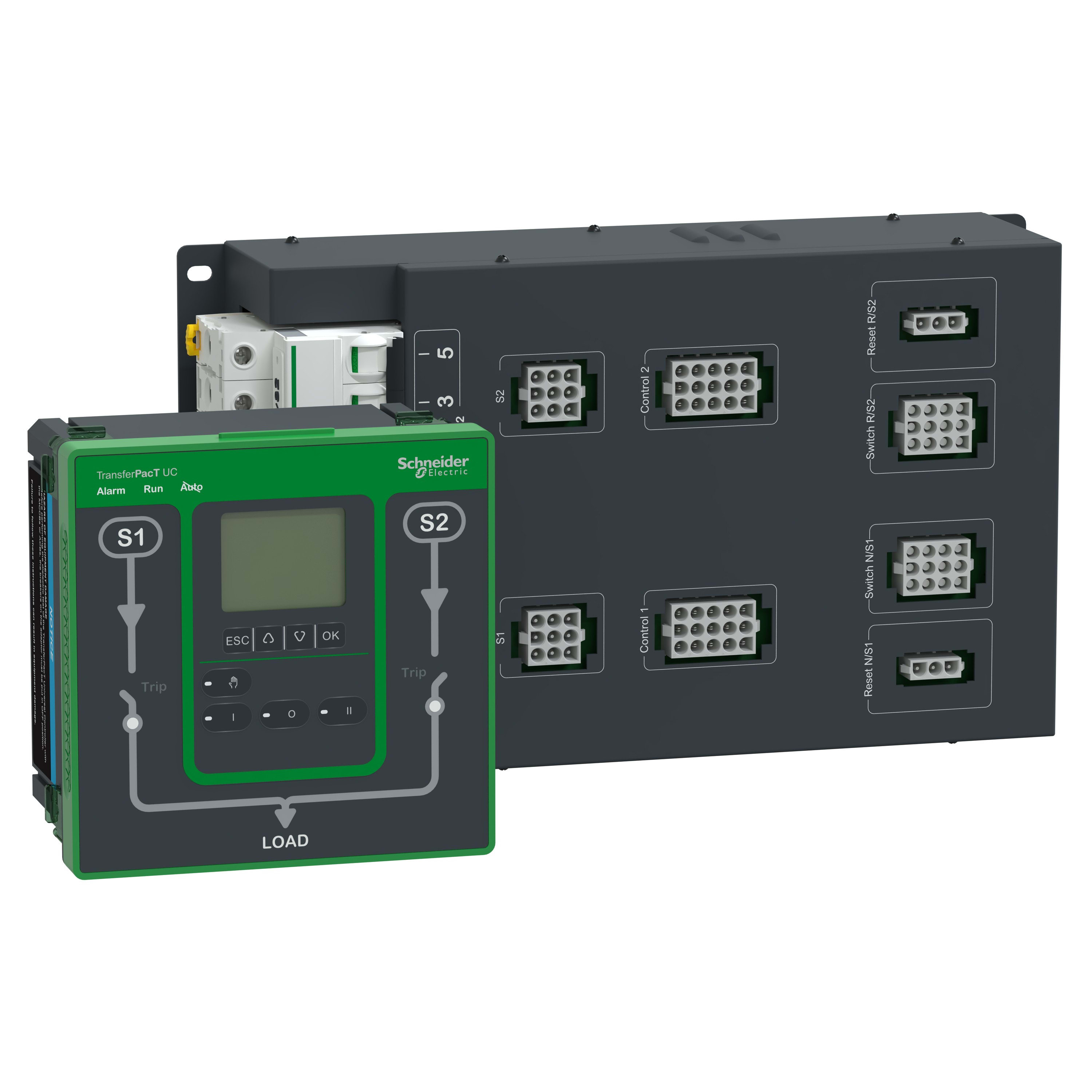 Schneider Electric - TransferPacT UC - Contrôleur ComPacT/MasterPacT 100-6300 A, 440/230Vca