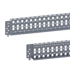 Schneider Electric - PanelSeT - 2 traverses perforées fixation rapide 3 rangées - 90x400mm