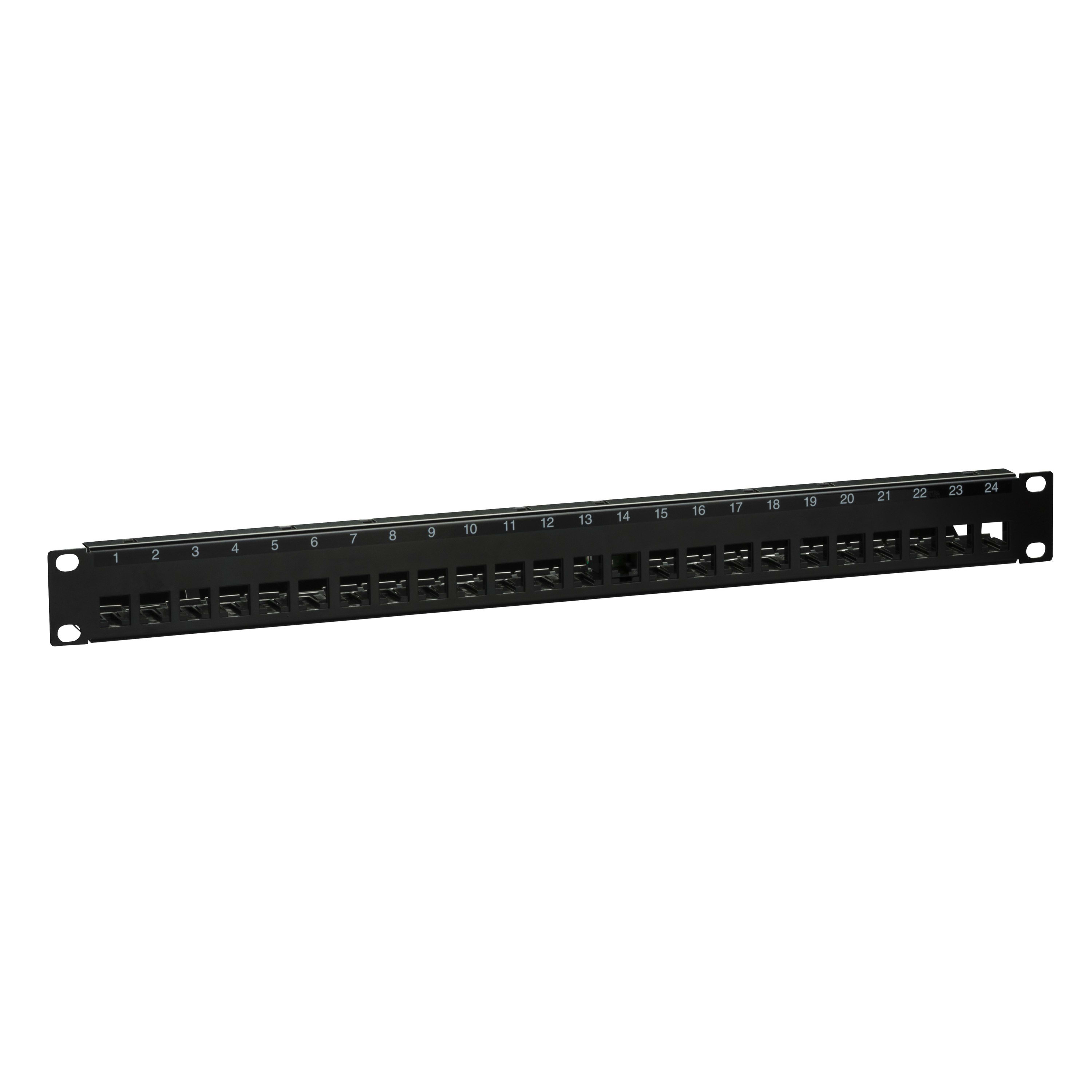 Schneider Electric - Infraplus-MP - Panneau 19 pouces 24ports FTP affleurant