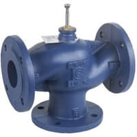 Schneider Electric - Vanne 2 voies fonte à bride PN16 DN125 Kv200 à cage équilibrée