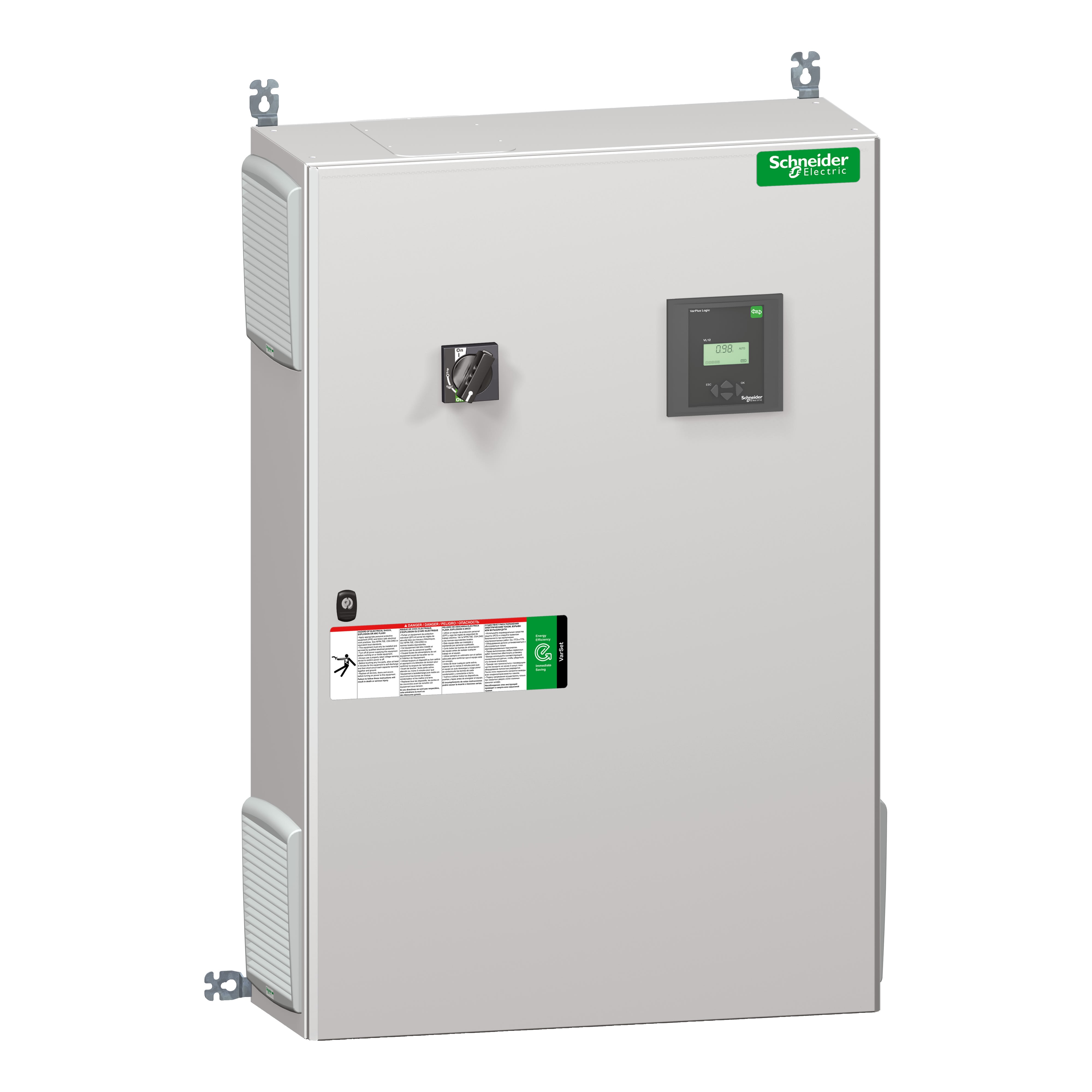 Schneider Electric - VarSet - batterie de condensateurs - Auto 175kVAr 400V 50Hz avec Disj Haut