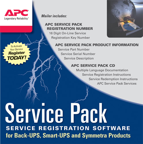 Schneider Electric - APC extension de garantie 3 ans SP pour onduleur Back UPS et Smart UPS niveau 1