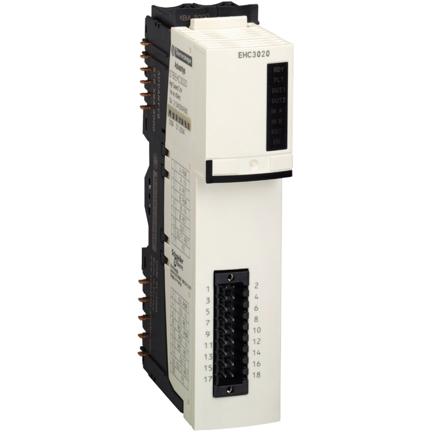 Schneider Electric - Advantys STB - kit compteur - 1 canal - 0..40000Hz - 2 E
