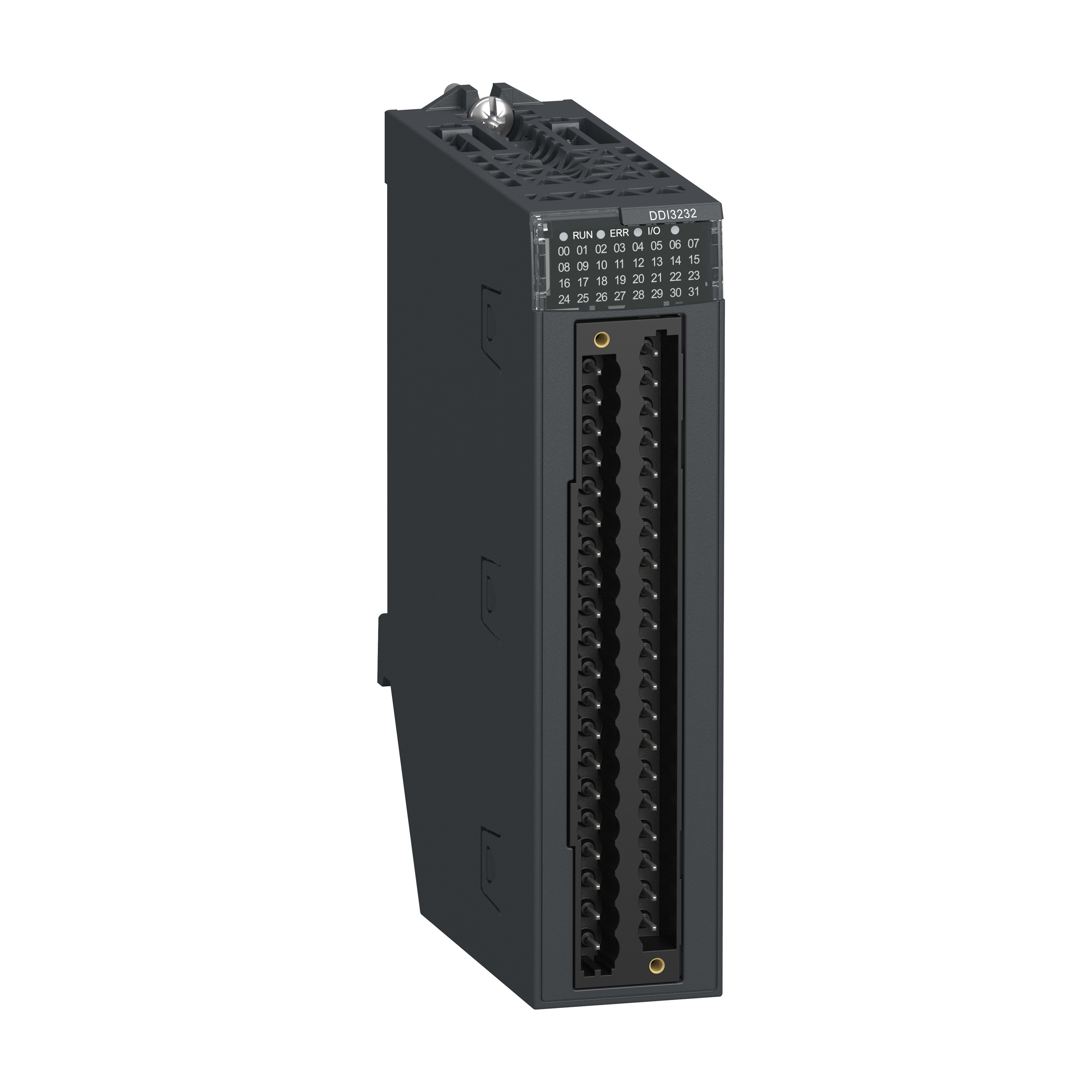 Schneider Electric - Modicon X80 - Module 32E TOR 12Vcc et 24Vcc à bornier