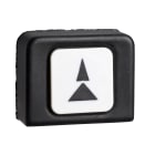 Schneider Electric - Harmony XACA - tête capuchonnée pour bouton-poussoir - augmenter, lent./rapidem.