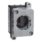 Schneider Electric - Harmony XACS - bloc isolant simple - pour circuit puiss. - entraxe vert. 30 mm