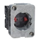 Schneider Electric - Harmony XENC - bloc de contact a rappel - 2F - montage frontal - entraxe 30-40m