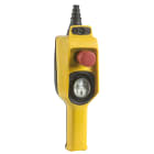 Schneider Electric - Harmony XACD - boîte pendante - 1 bouton à bascule 1 arrêt d'urgence