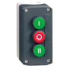 Schneider Electric - Harmony boite - 3 boutons poussoirs D22 - vert -rouge -vert