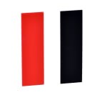 Schneider Electric - Harmony - etiquette 8x27 - vierge - fond noir ou rouge